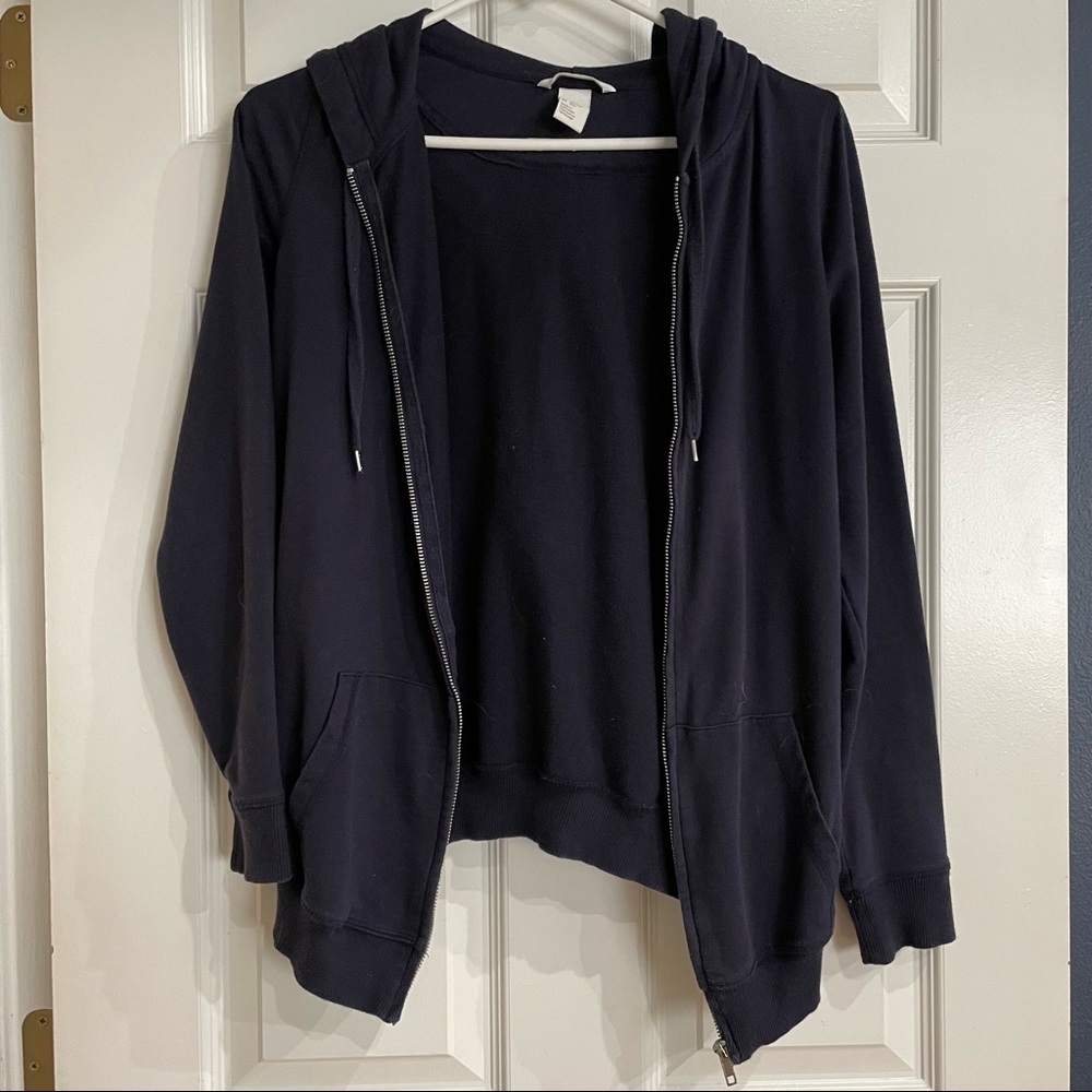 H&M Mama Maternity Hoodies in Navy Blue Size XS